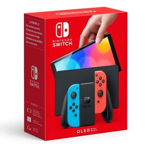 Nintendo Switch (OLED Model) Neon Red/Neon Blue