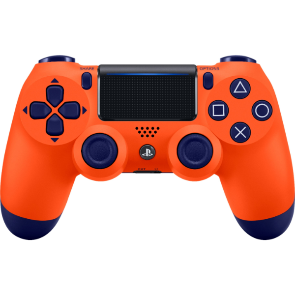 sony playstation dualshock 4 controller orange refurbished