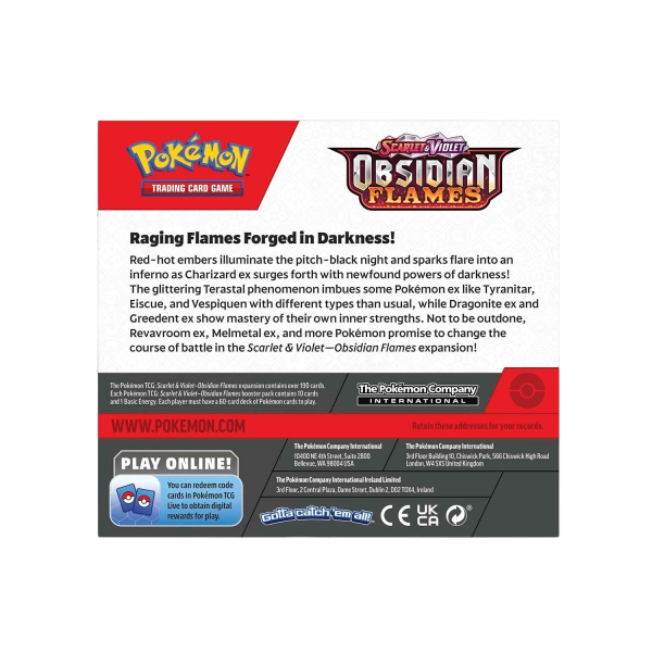 Pokémon TCG: Scarlet & Violet 3 Obsidian Flames Booster CDU - Image 3