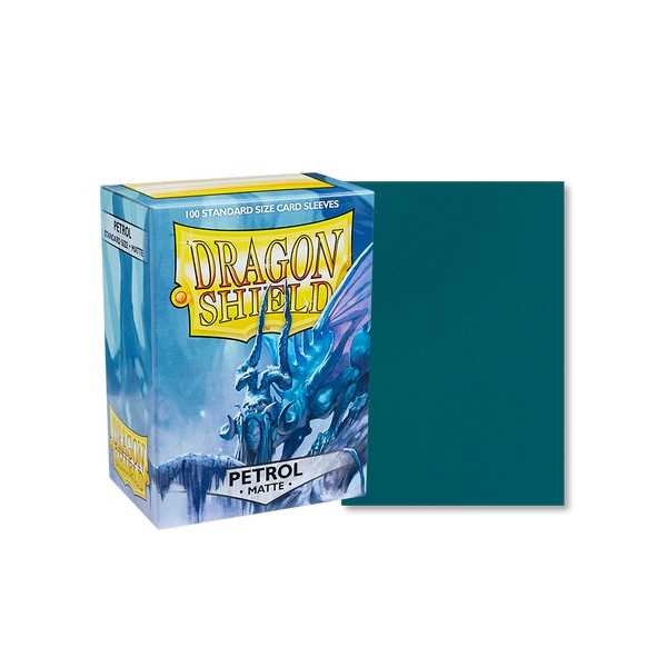 Dragon Shield Matte Card Sleeves - Matte Petrol - Image 3