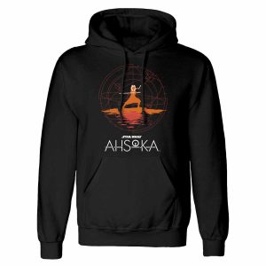 Unleash the strength of the Force with our Star Wars: Ahsoka – Focus (Pullover Hoodie), an homage to the resilient and courageous Ahsoka Tano. This hoodie encapsulates her empowering journey within the Star Wars universe, making it a must-have for fans who admire her spirit and determination.