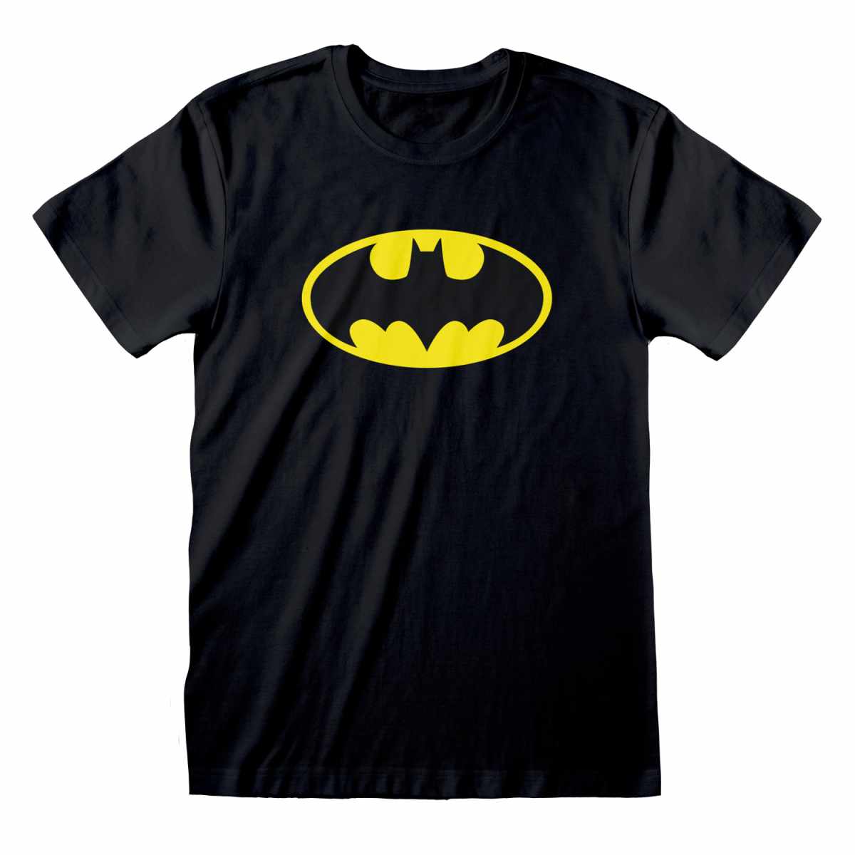 BAT00006TSB DC Batman Logo Black Unisex Tee