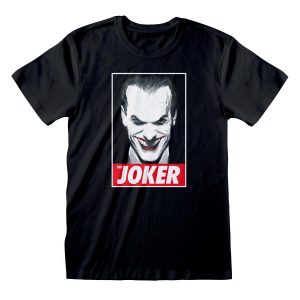 BAT00206TSB DC Batman Joker Obey