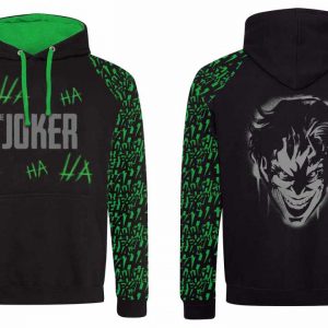 DC Batman - The Joker Ha Ha Ha (Contrast Pullover Hoodie)