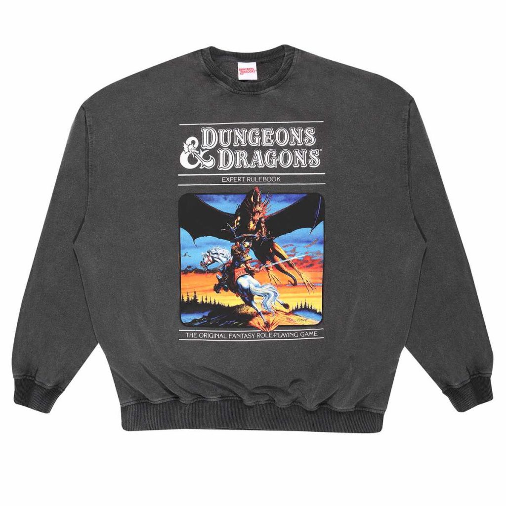 Dungeons and Dragons - Original RPG (Superheroes Inc. Acid Wash Sweatshirt)