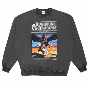 Dungeons and Dragons - Original RPG (Superheroes Inc. Acid Wash Sweatshirt)