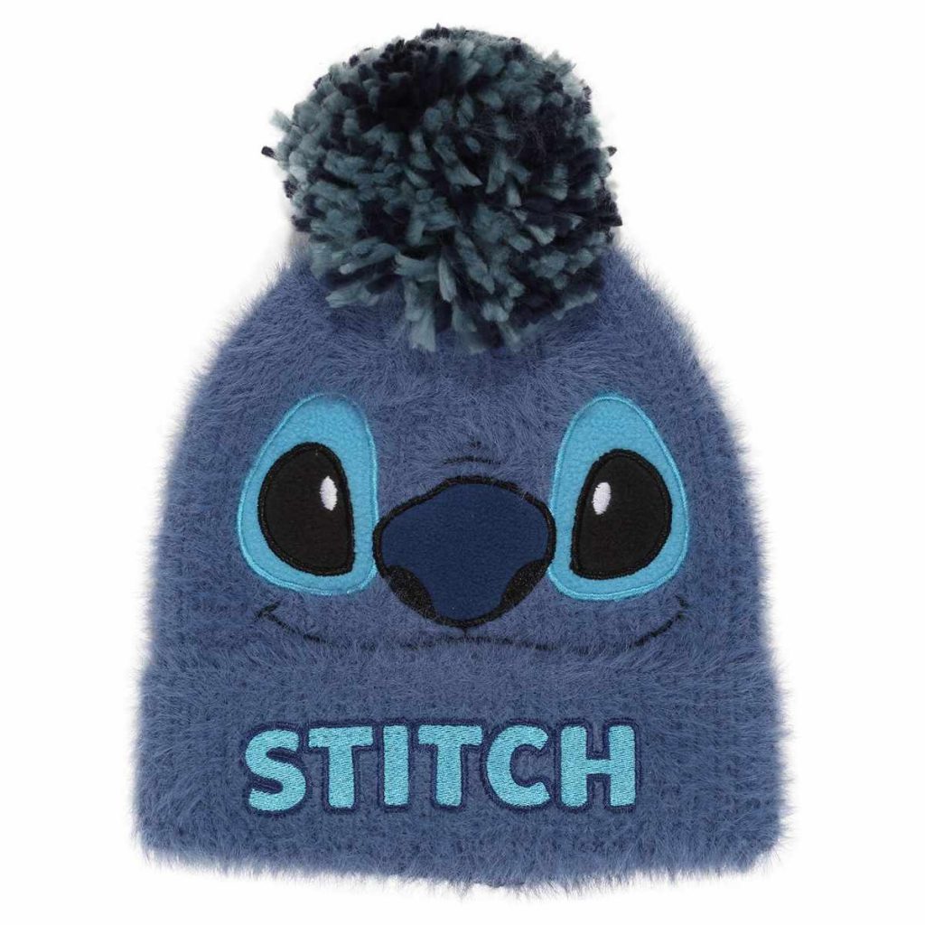 Disney Lilo And Stitch - Stitch Fluffy Pom Pom Beanie