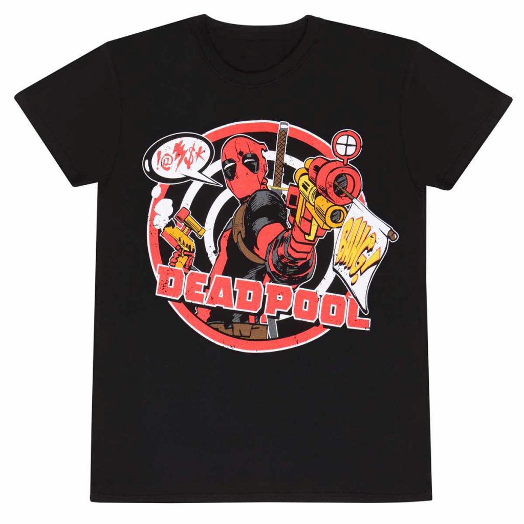 Marvel Comics Deadpool - Badge T-Shirt