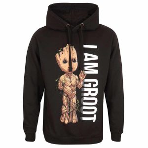 Marvel I Am Groot Profile Hoodie