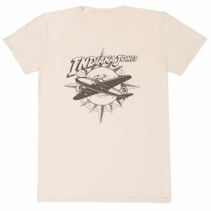 Indiana Jones - Plane And Compass T-Shirt