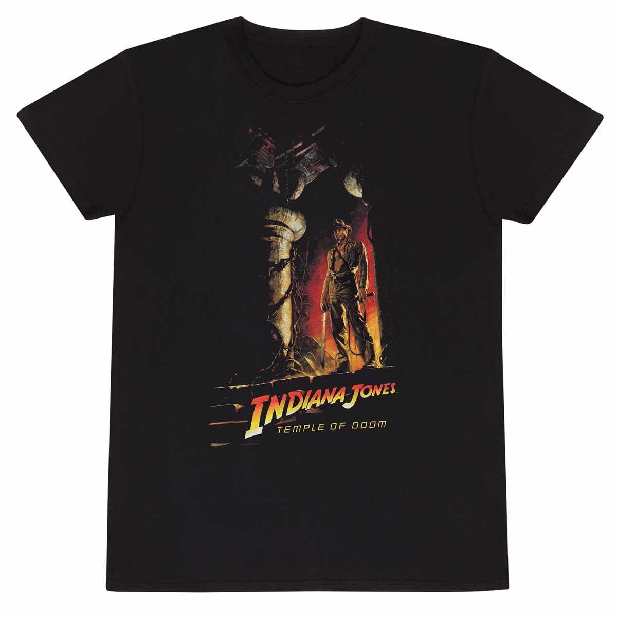 Indiana Jones - Temple Of Doom Poster T-Shirt