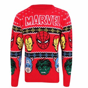 Marvel Comics - Faces (Knitted)
