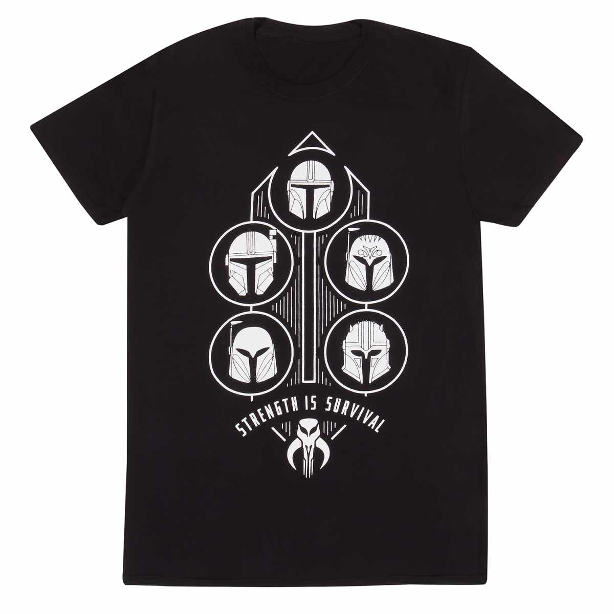 Star Wars: Mandalorian - Strength Is Survival T-Shirt