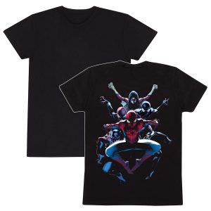 Marvel Comics Spiderman - Spiderverse Back T-Shirt