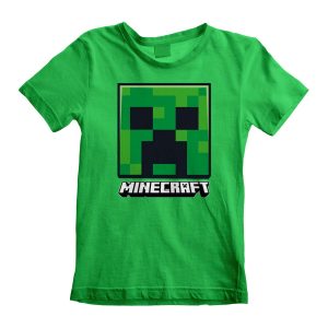 Minecraft - Creeper Face Kids T-Shirt