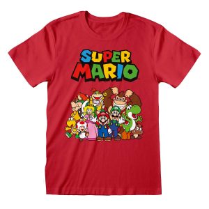 Nintendo Super Mario - Main Character Group T-Shirt