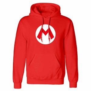 Super Mario Mario Badge Hoodie