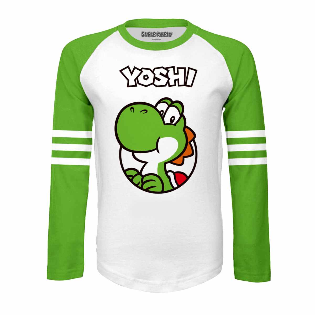 MRO02672KLW SuperMario YoshiSince1990 KidsBaseballTop