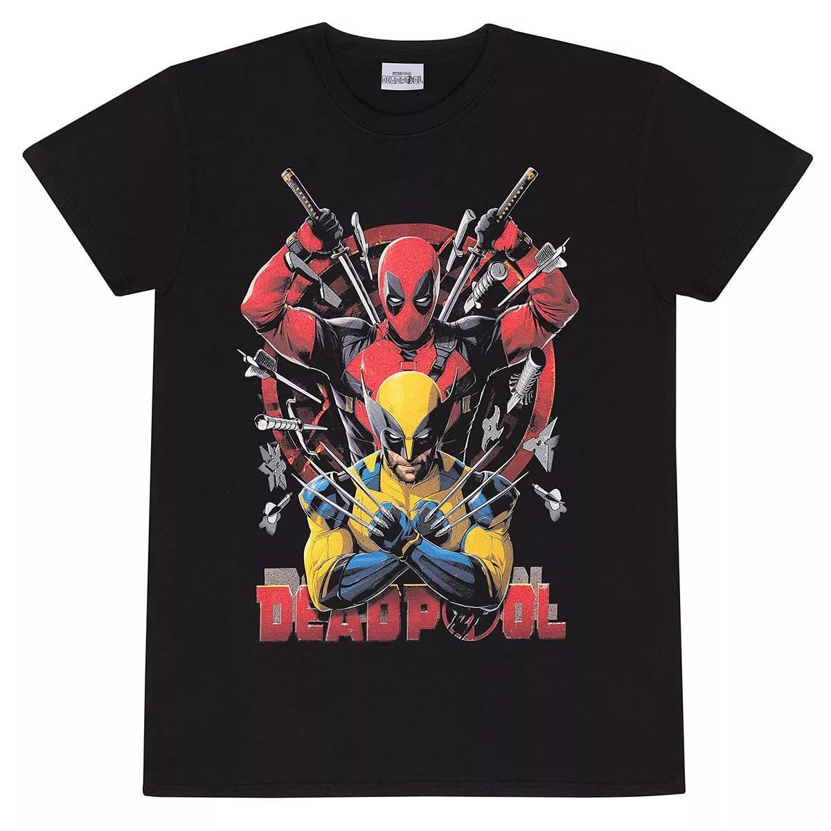 Marvel Comics Deadpool 3 - Deadpool/Wolverine Weapons (T-Shirt)