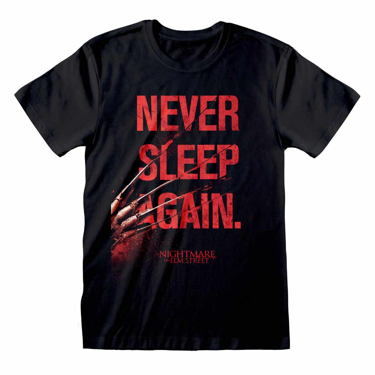 Nightmare On Elm Street - Never Sleep Again T-Shirt