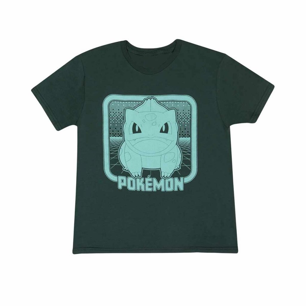 Pokémon - Bulbasaur Retro Arcade Kids T-Shirt