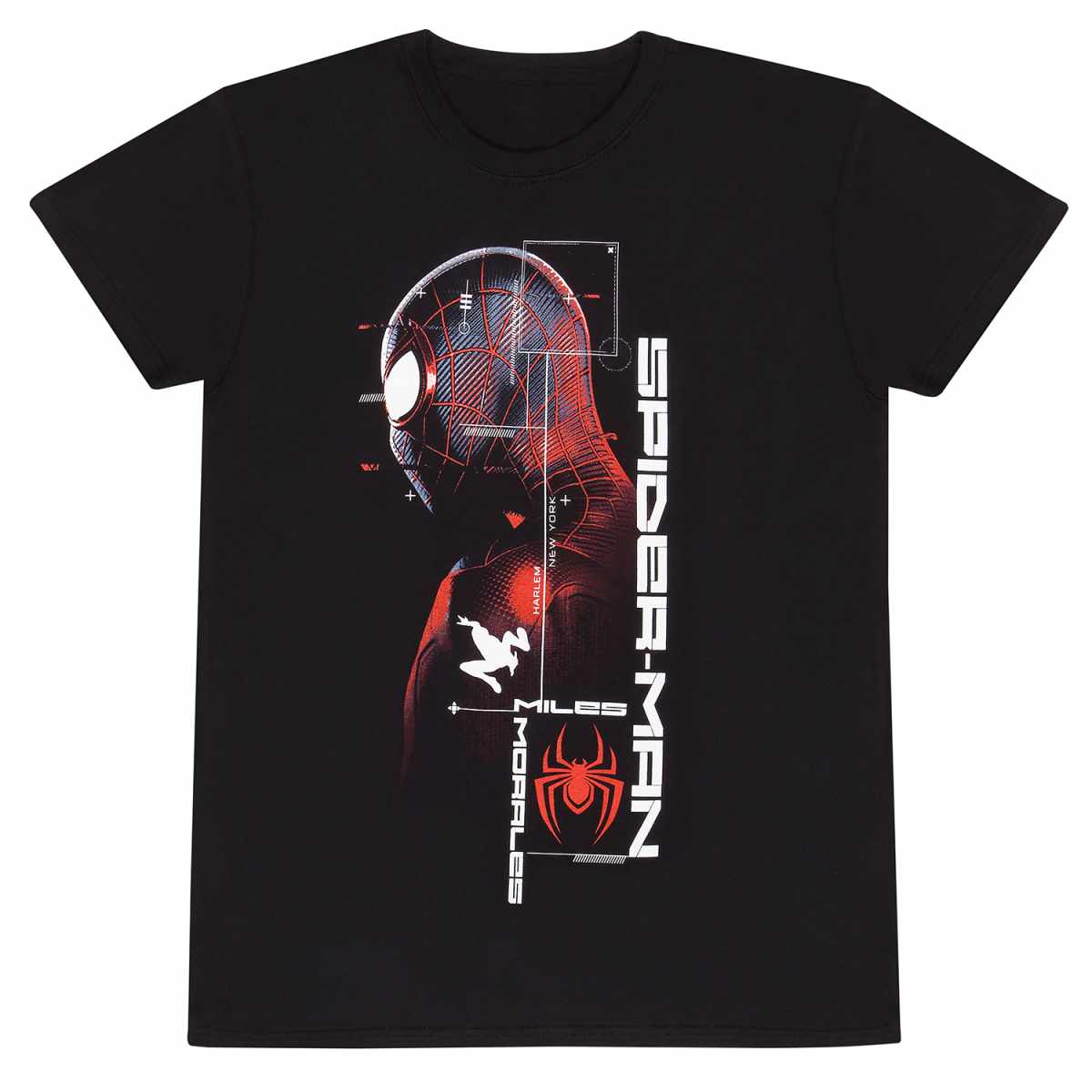 Marvel Spider-Man Miles Morales Video Game - Suit Specs T-Shirt