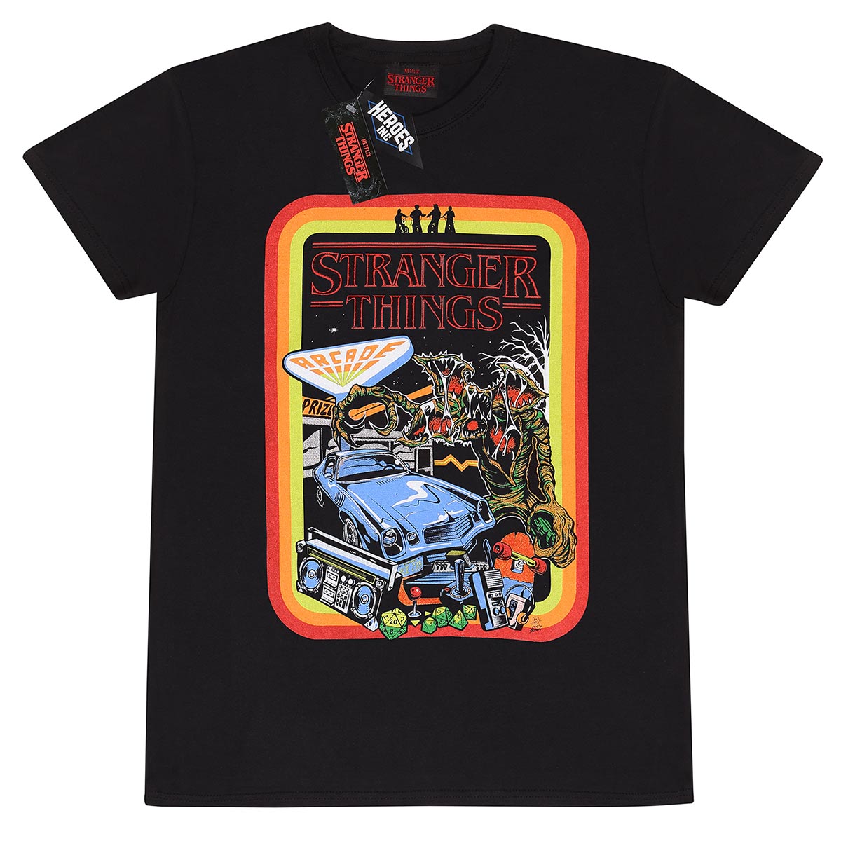 Stranger Things - Retro Poster T-Shirt