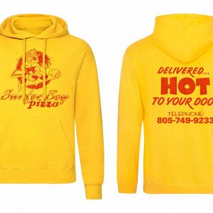 Stranger Things Surfer Boy Pizza Hoodie