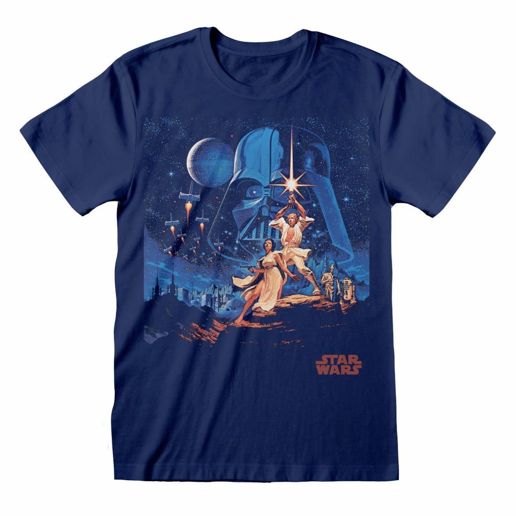 Star Wars - New Hope Vintage Poster T-Shirt