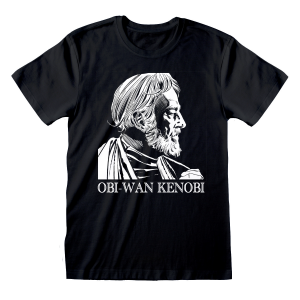 Celebrate the wisdom and strength of one of Star Wars' most revered characters with our Star Wars – Classic Kenobi T-Shirt. This classic tee features Obi-Wan Kenobi in a timeless design, perfect for fans who want to honor the legendary Jedi Master.