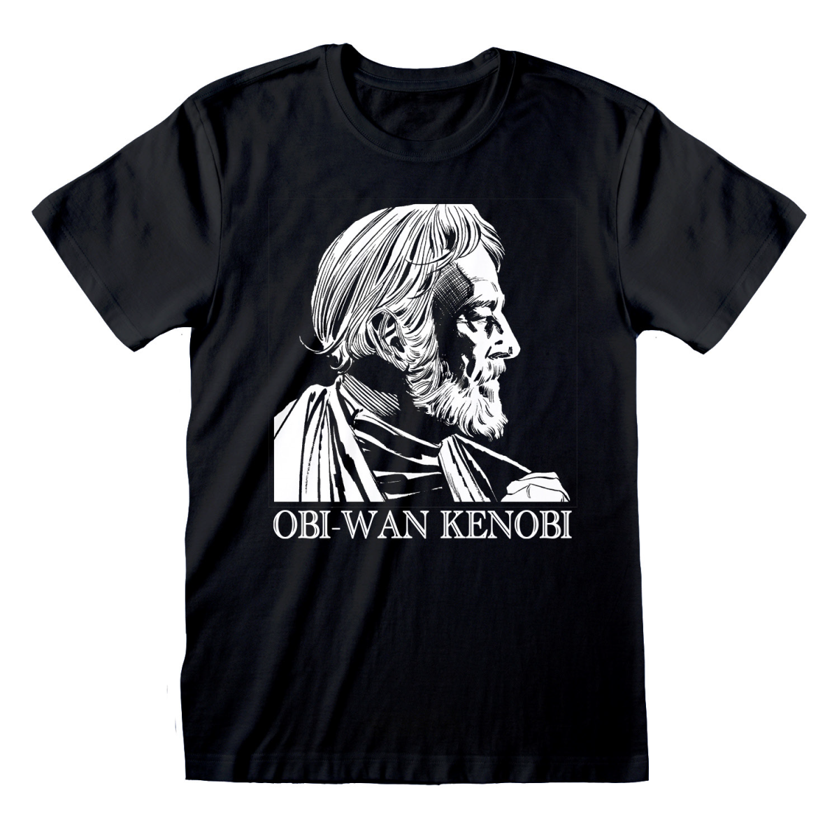 Celebrate the wisdom and strength of one of Star Wars' most revered characters with our Star Wars – Classic Kenobi T-Shirt. This classic tee features Obi-Wan Kenobi in a timeless design, perfect for fans who want to honor the legendary Jedi Master.