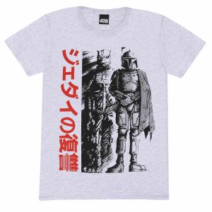 Dive into the gritty underworld of Star Wars with our Bounty Hunters (T-Shirt), a tribute to the enigmatic and ruthless mercenaries of the galaxy. This t-shirt blends bold design with comfort, making it a must-have for fans who appreciate the darker side of the Star Wars universe.