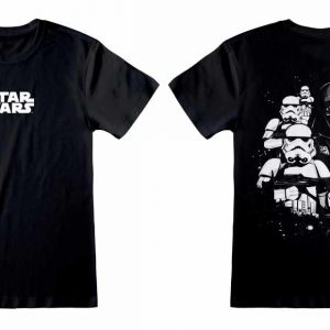 Explore the rich tapestry of the Star Wars universe with our Star Wars – Collage (T-Shirt), a captivating homage to the iconic characters and moments that define this beloved saga. This t-shirt seamlessly blends nostalgia with modern style, making it a must-have for fans of all ages.