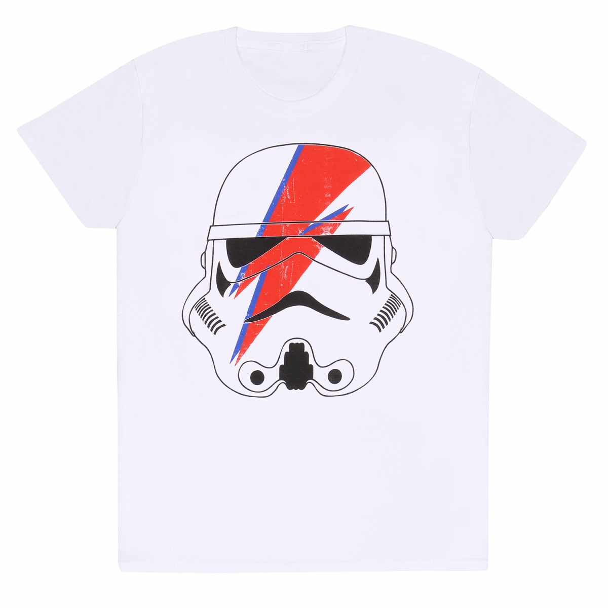 Step into the whimsical side of the Galactic Empire with our Star Wars – Ziggy Stormtrooper (T-Shirt), a playful twist on the iconic Stormtrooper design. This t-shirt combines creative design with comfort, making it a standout choice for fans who appreciate a touch of humor in their Star Wars attire.