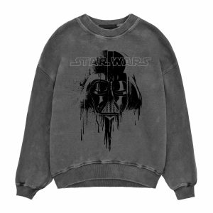 Embrace the power and mystique of Darth Vader with a sweatshirt that captures his iconic presence in a fresh and contemporary style. Whether you're a lifelong fan or new to the saga, the Star Wars – Dripping Vader (SuperHeroes Inc. Acid Wash Sweatshirt) is a stylish way to express your fascination with one of cinema's most iconic villains.