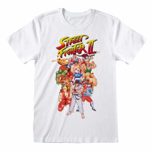 Streetfighter 2 - Group Shot White T-Shirt