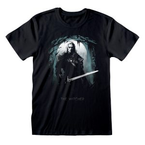 The Witcher - Silhouette Moon T-Shirt