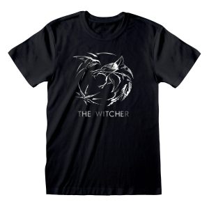 The Witcher - Silver Ink Logo T-Shirt