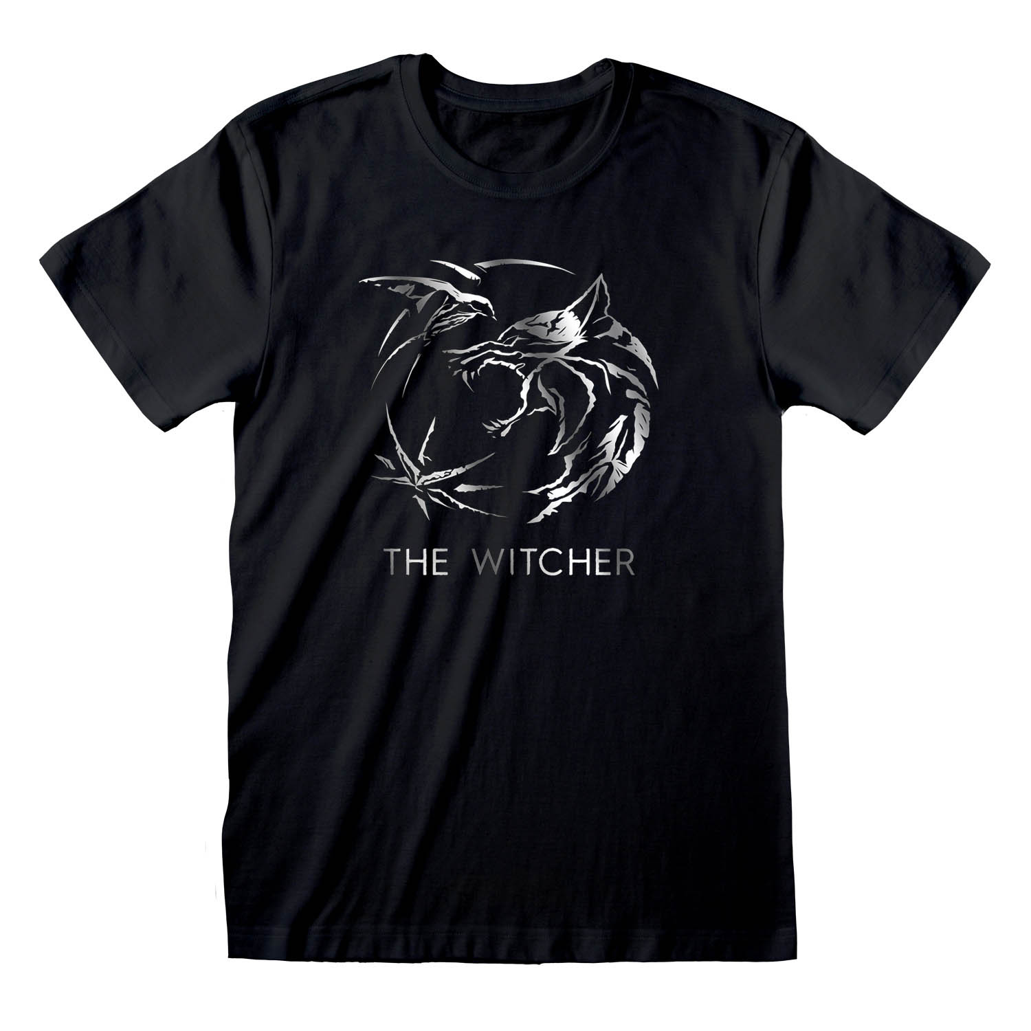 The Witcher - Silver Ink Logo T-Shirt