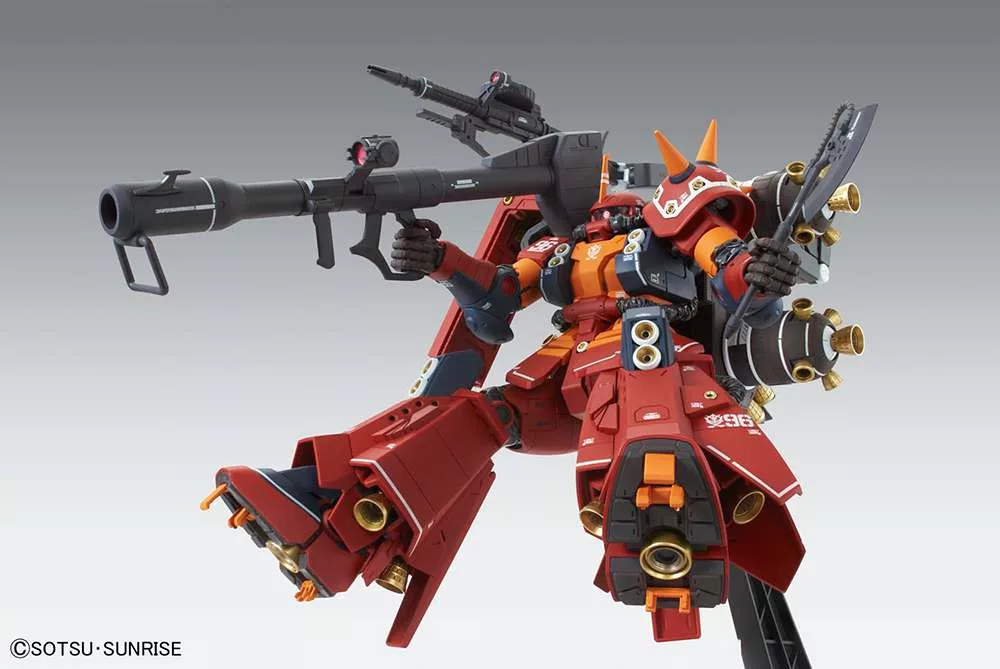 MG Zaku High Mobility Type Psycho Zaku Ver. Ka 1/100 Model Kit - Image 9