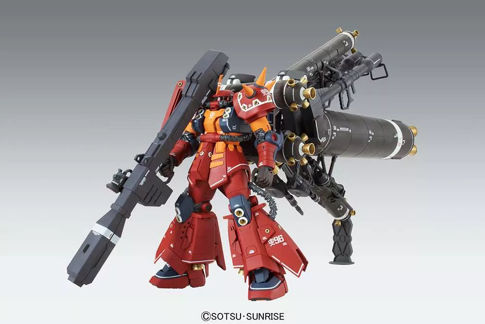 MG Zaku High Mobility Type Psycho Zaku Ver. Ka 1/100 Model Kit - Image 8
