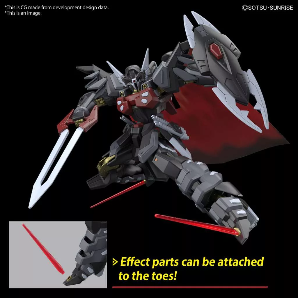 HG 1/144 Black Knight Squad Shi Ve A Model Kit - Image 4