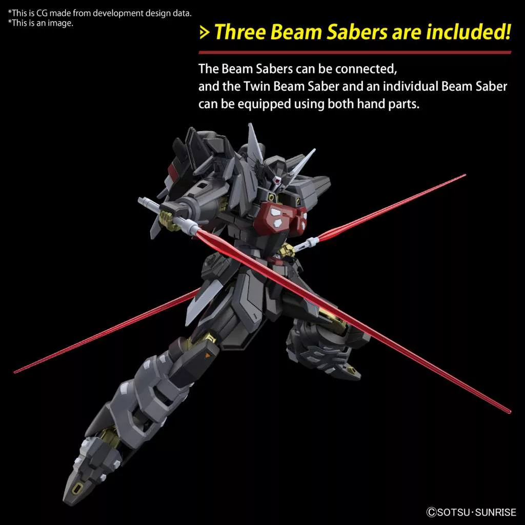 HG 1/144 Black Knight Squad Shi Ve A Model Kit - Image 5