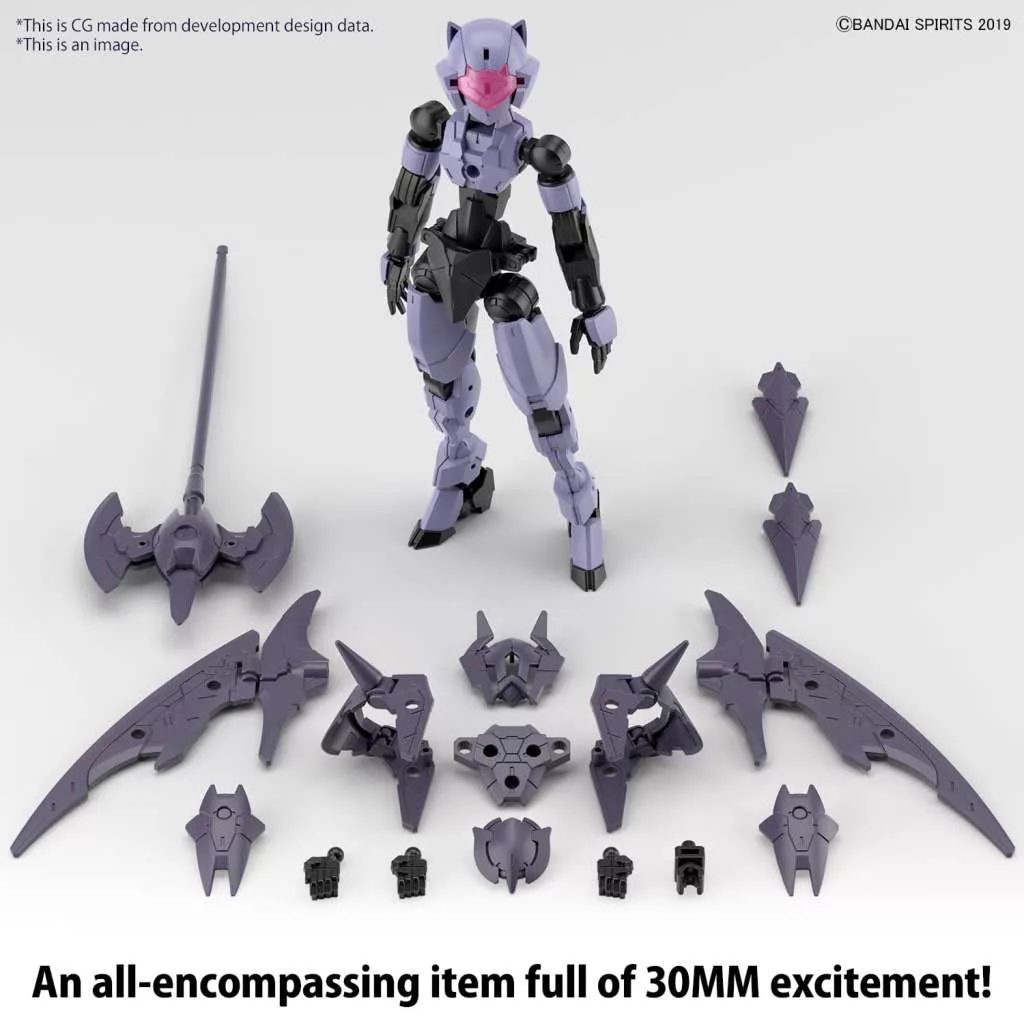 30MM 1/144 EXM-E7R Spinatia (reaper Type) Model Kit - Image 5