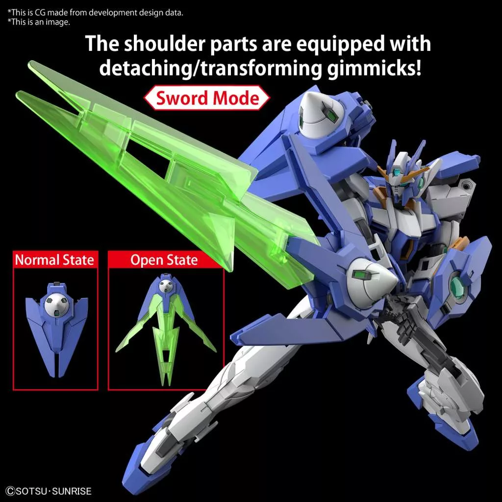 HG 1/144 Gundam 00 Diver Arc Model Kit - Image 6