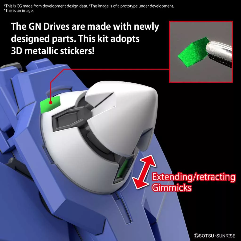 HG 1/144 Gundam 00 Diver Arc Model Kit - Image 8
