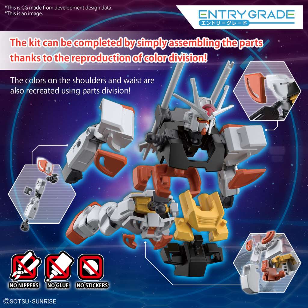 EG 1/144 Gundam Lah Model Kit - Image 6