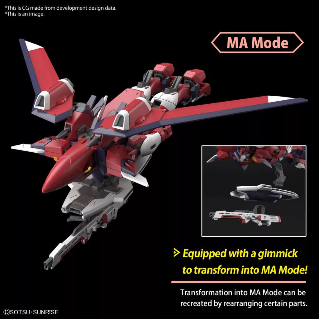 HG 1/144 Gundam Immortal Justice Model Kit - Image 4