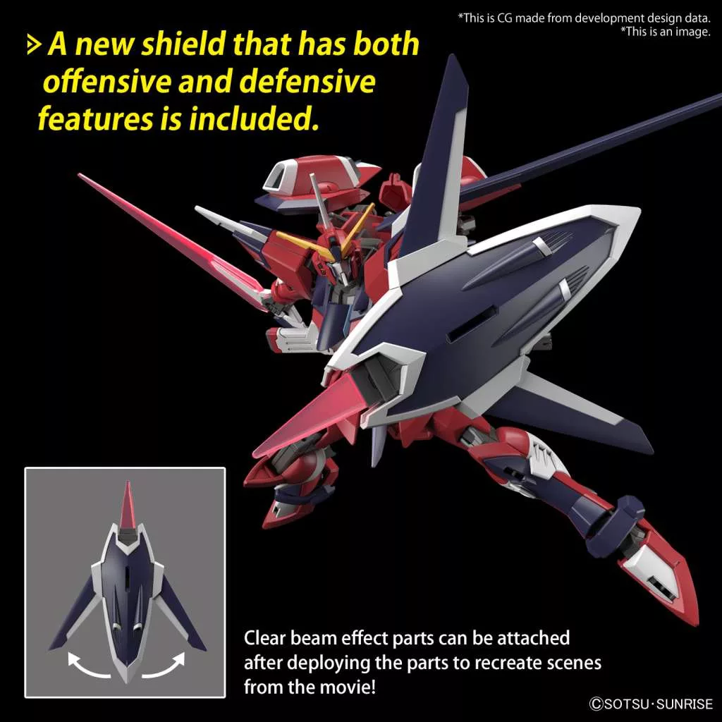 HG 1/144 Gundam Immortal Justice Model Kit - Image 5