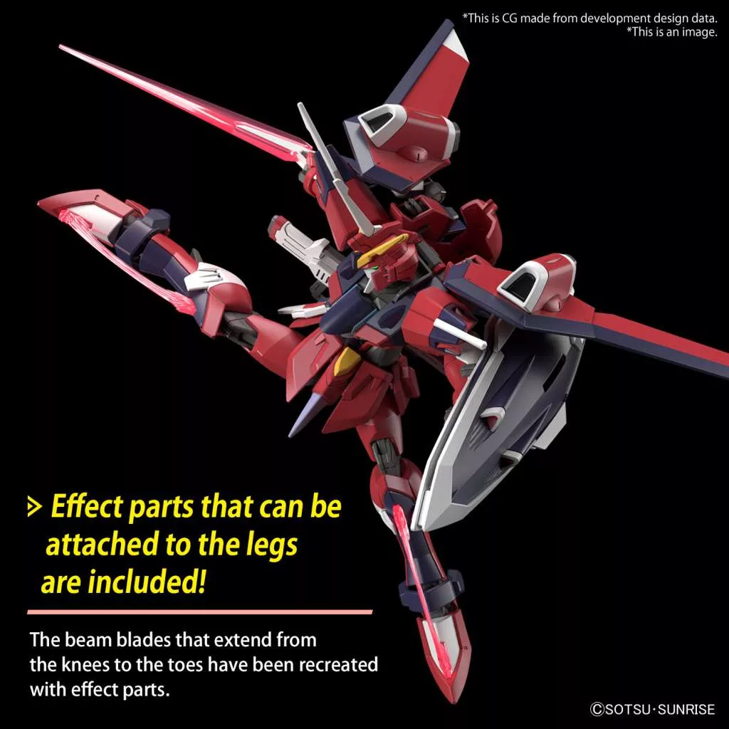 HG 1/144 Gundam Immortal Justice Model Kit - Image 7